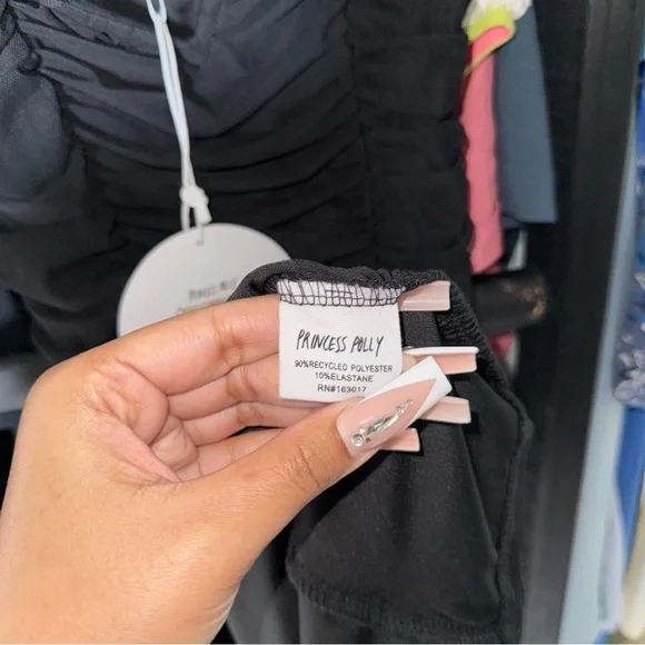 Princess Polly I Want You Mini Dress in Black - Picture 11 of 14